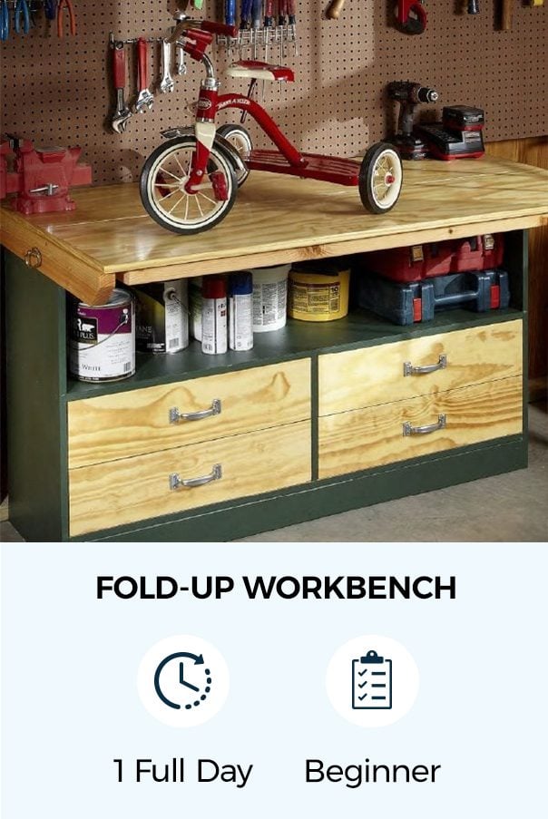 Fold-Up Workbench